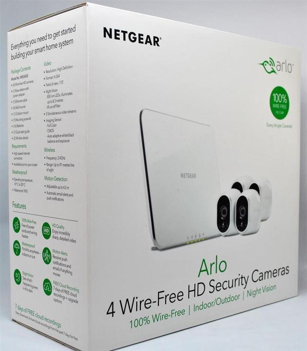 Immagine prodotto Arlo VMS3430 set da 4 (1280 x 720 pixel)