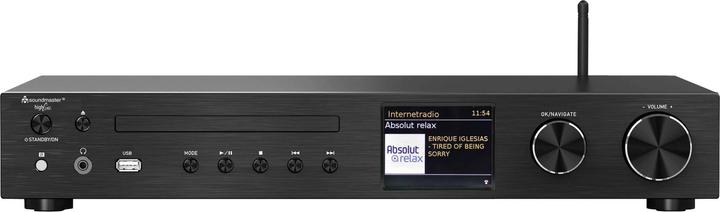 Productafbeelding Soundmaster Radiotuner ICD4350SW Zwart (Internet radio, DAB+, FM, Bluetooth, WiFi)