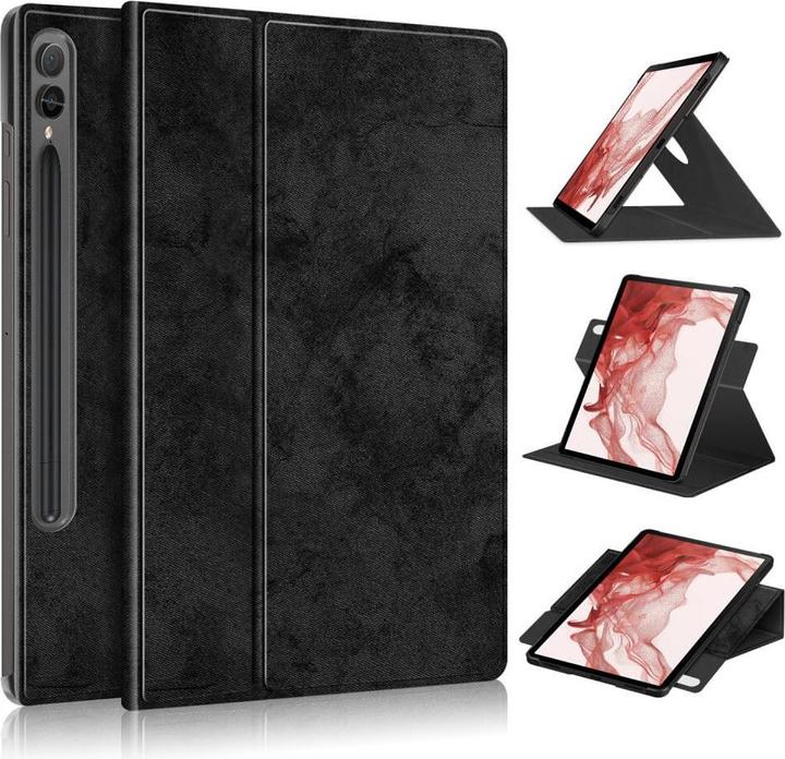 Immagine prodotto Cover-Discount Galaxy Tab S9+ - Custodia per tablet a 360 gradi nera (Galaxy Tab S9+, Galaxy Tab S10+)