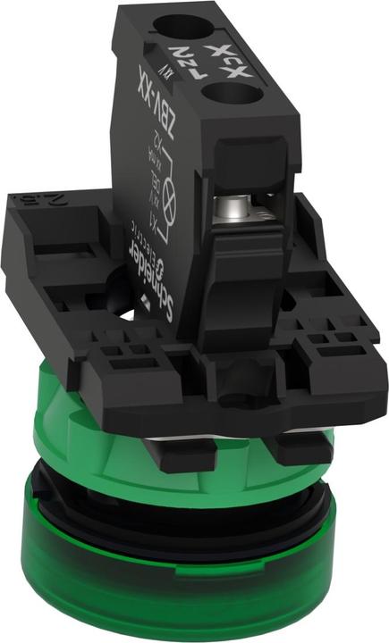 Produktbild Schneider Electric Leuchtmelder LED 24VDC grün XB5AVB3