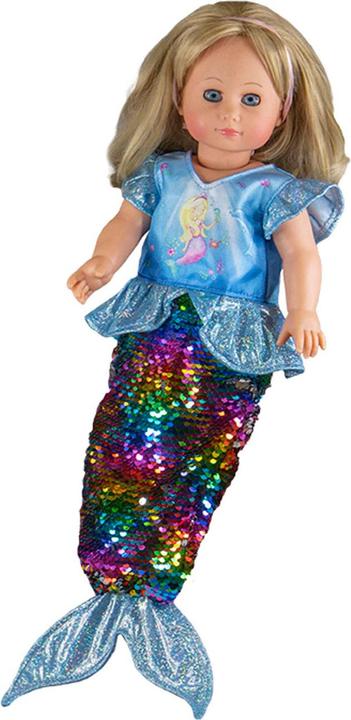 Actual product image Heless Doll dress mermaid with sequins