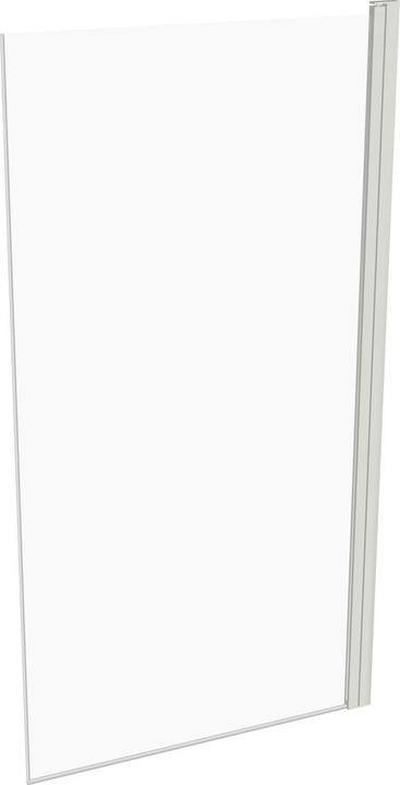 Actual product image Hüppe Design pure 4-corner movable side panel for swing door, width:100cm height:190cm, mounting left &amp (200 cm, 100 cm, 190 cm)