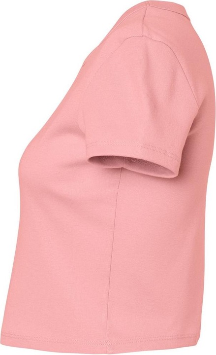 Actual product image Bella Canvas Womens/Ladies Micro-Rib Crop Top (L)
