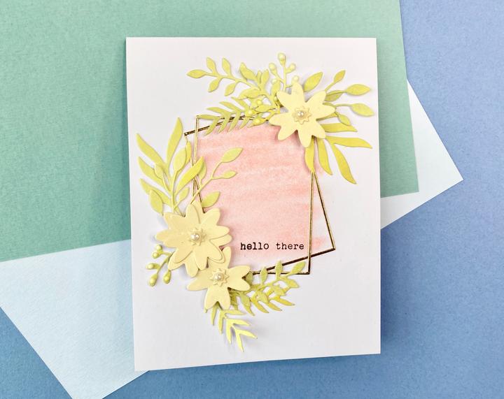 Image du produit Sizzix Thinlits Die Set 12PK Geo Floral Frame par Lisa Jones