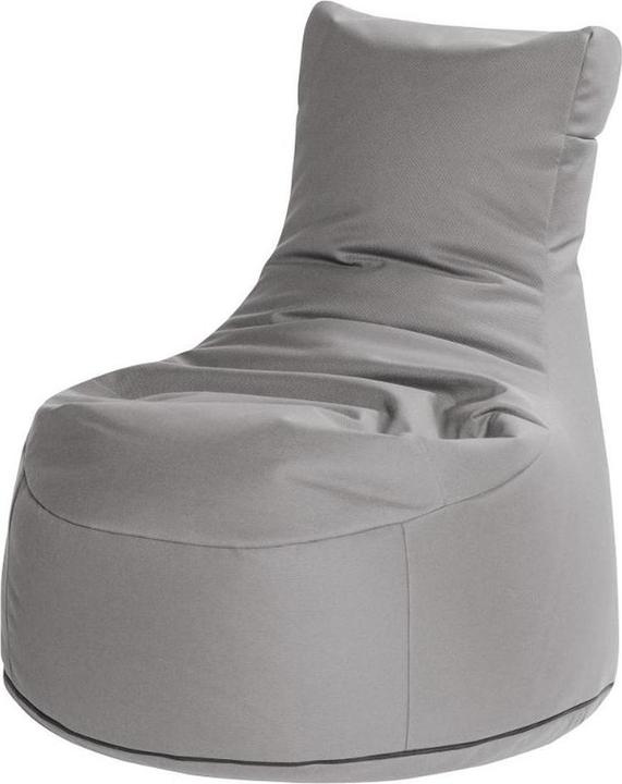 Actual product image Sitting Point Swing OUTSIDE Beanbag grey