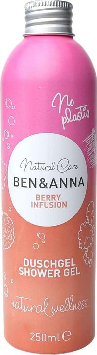 Image du produit Ben & Anna Shower Gel Berry - Natural Vegan Cosmetics (250 ml)
