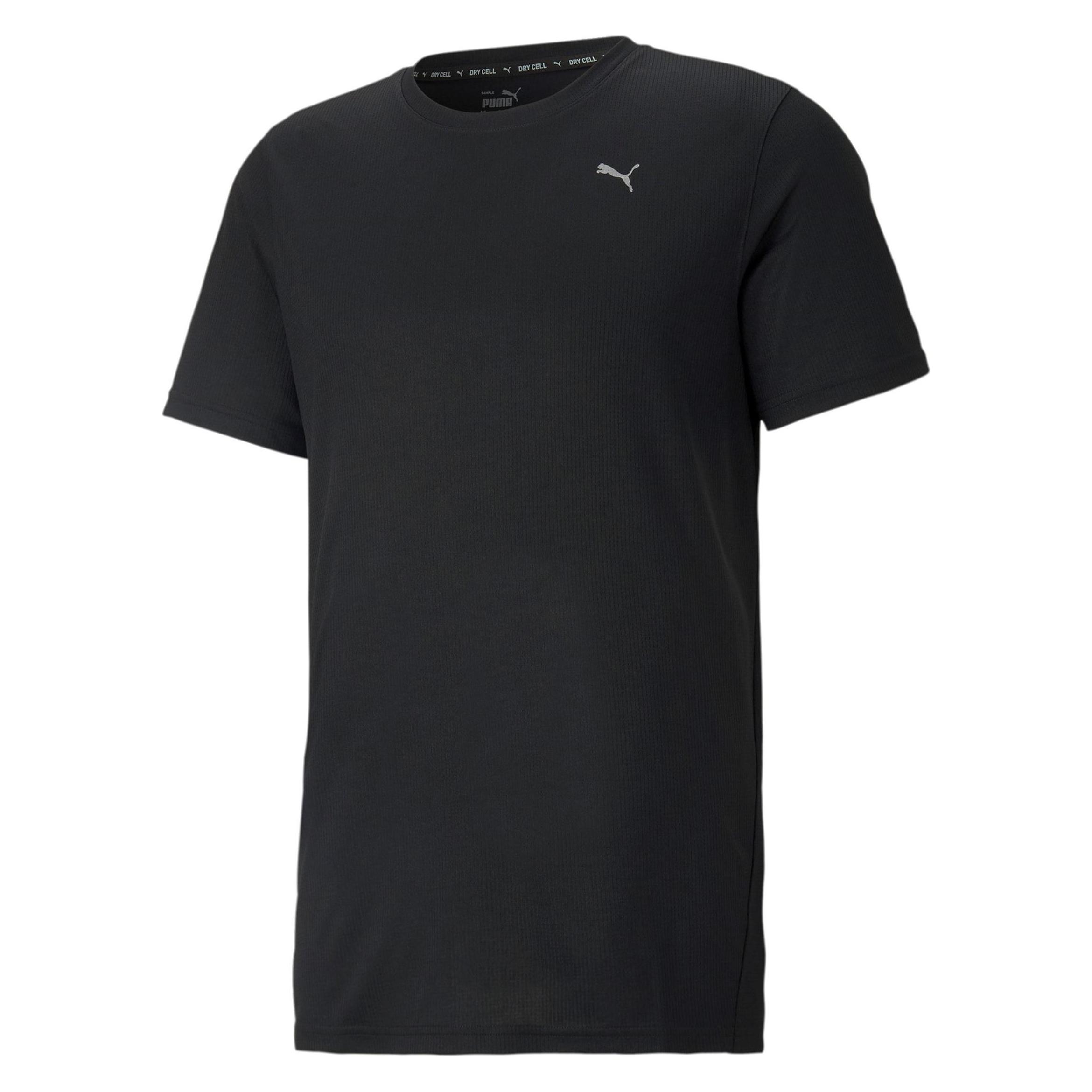 Puma, Unisex, Sportief Shirt, Performance Ss Tee M-520314 (M), Zwart, M