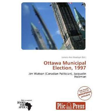 Ottawa Municipal Election, 1997, Fachbücher