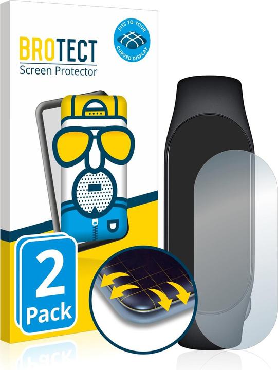 BROTECT Full-Cover Displayschutz Matt (Mi Band 7)