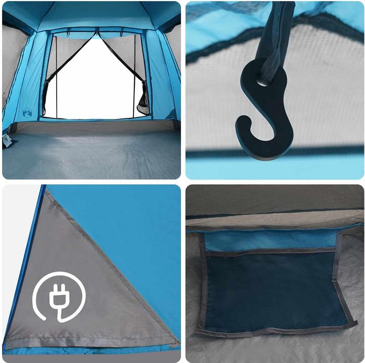 Produktbild vidaXL Campingzelt (4.95 kg, 3 Personen)