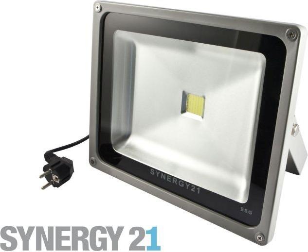 Produktbild Synergy 21 LED Spot Outdoor Baustrahler 30W schwarzes GehÃ¤use - blau V2 (2700 lm)
