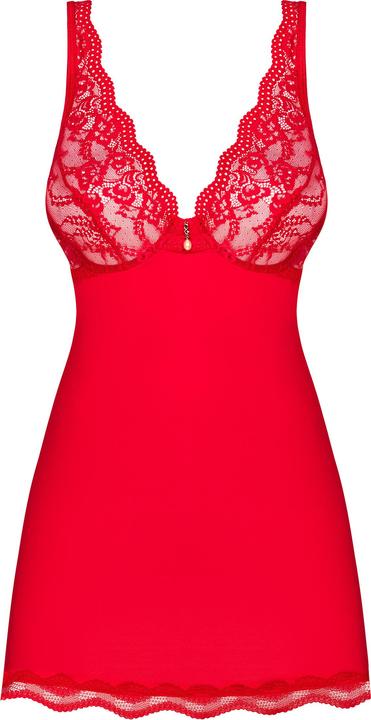 Produktbild Obsessive Luvae Babydoll & Thong Rot S/M (M, S)