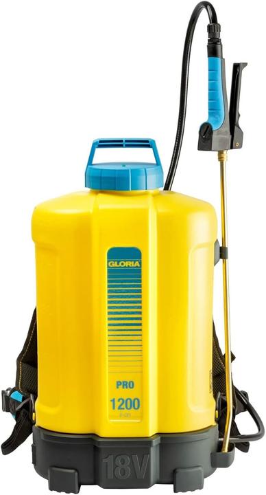 Gloria Haus und Garten 000067.0000 Akku Rückensprüher 18V 12l ohne Akku Rückensprühgerät 12 l (0000 (12 l)