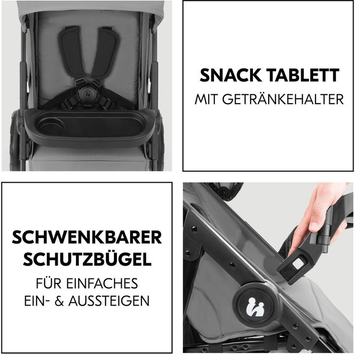 Produktbild Hauck Shop N Care Trio Set Grey