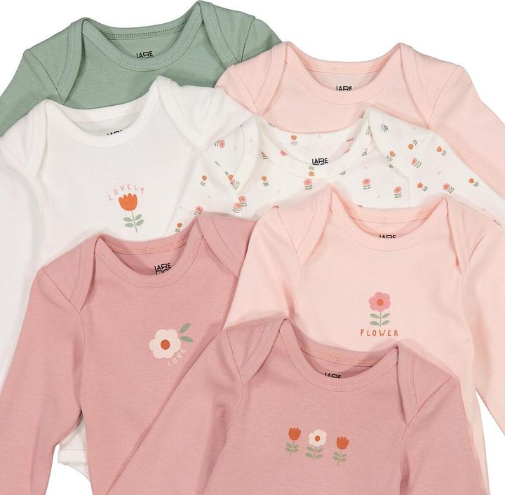 Ecru, Rose, Green