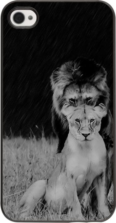 Actual product image PhoneLook Coque Angry lions (Apple iPhone 4)