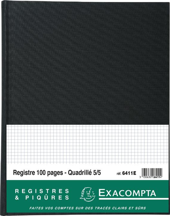 Image du produit Exacompta Livres de comptes (320 x 250 mm, Quadrillé)