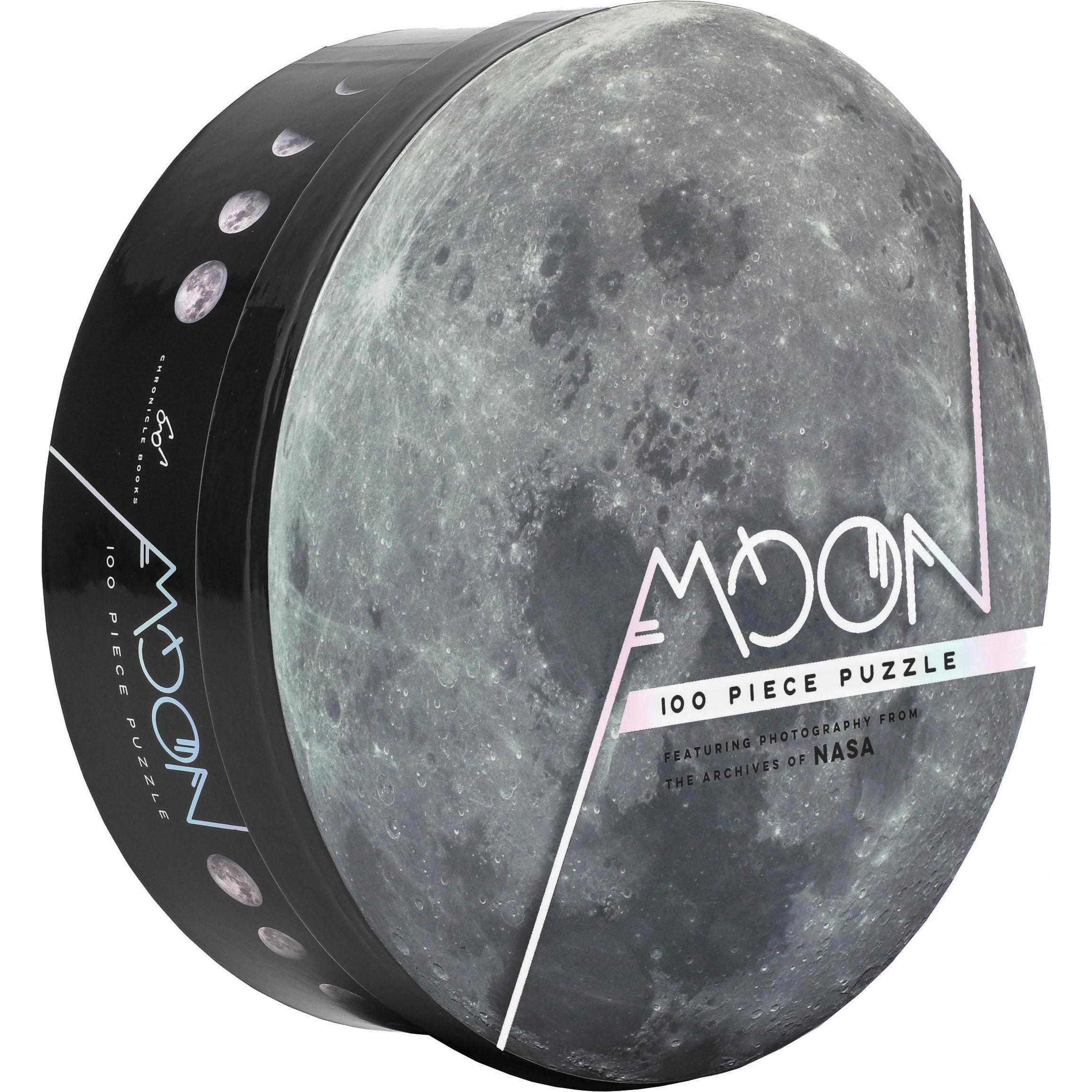 Abrams & Chronicle 76390 - Moon - Puzzle, 100 Teile (100 Teile)