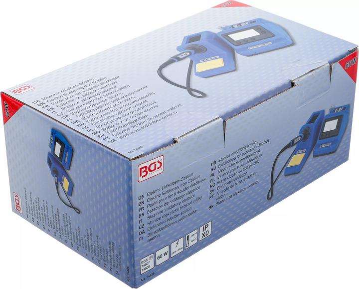 Actual product image BGS Electric soldering iron station