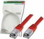 Actual product image Digitus CAT5e SF-UTP Patchk.,3m, Red (FTP, CAT5e, 3 m)