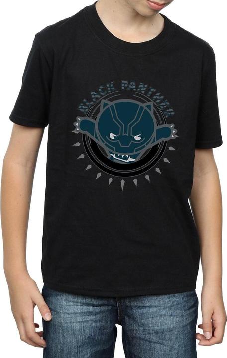 Image du produit - T-shirt KAWAII BLACK PANTHER POUNCE - Garçon (152, 158)