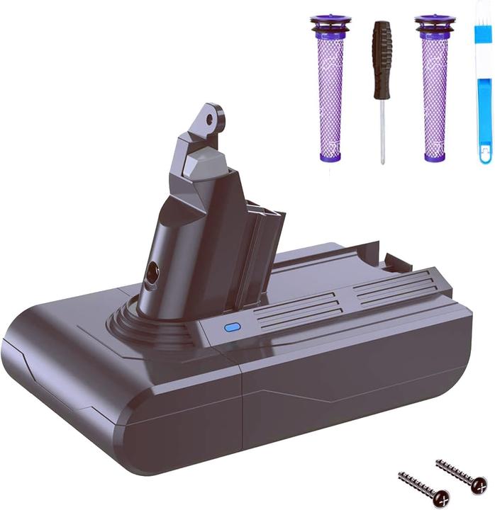 Flylinktech Ersatzakku für Dyson V6 Staubsauger