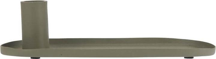 Ib Laursen Tischkerzenhalter Olive mit Ablage