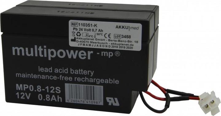 Actual product image AccuCell Battery Hill Rom hospital bed type AvantGuard LI159AX/ AvantGuard 1200 Li158Bx, CE compliant