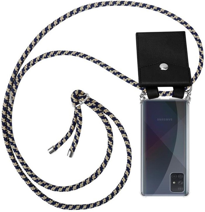 Produktbild Cadorabo TPU Handy Kette SILBER Cover