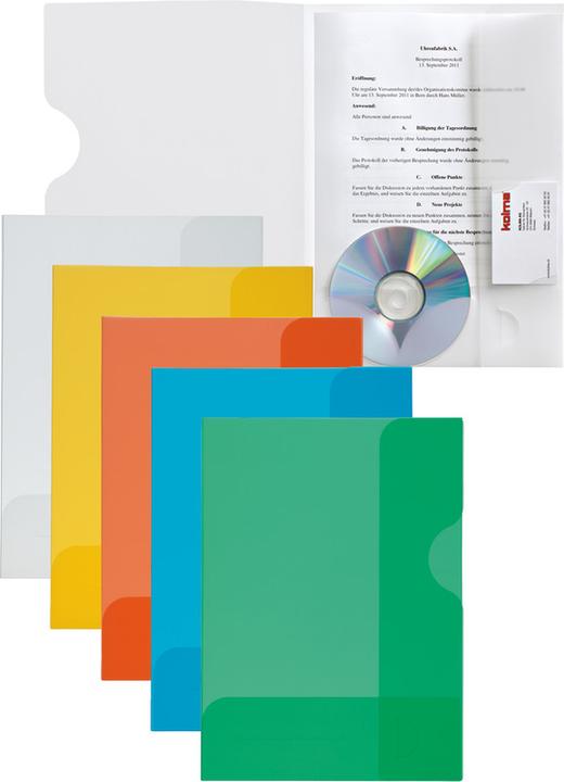 Produktbild Kolma Präsentationsmappe Easy A4 blau (A4, 1x)