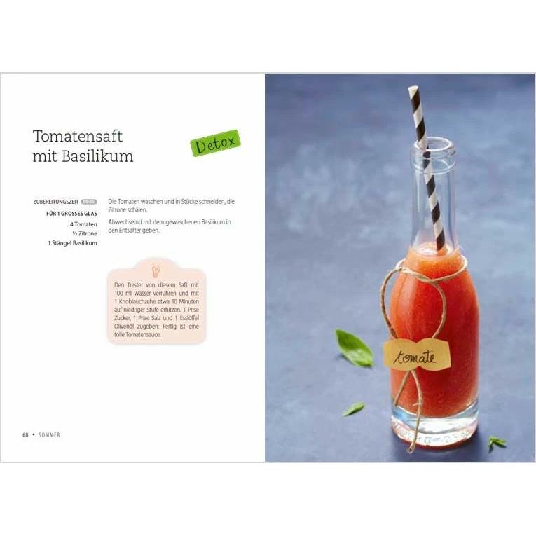 Thumbnail - Frische Obst- und Gemüsesäfte aus dem Entsafter. 111 Rezepte für Gesundheit, Energie und gute, Ratgeber von Clémence Roq...