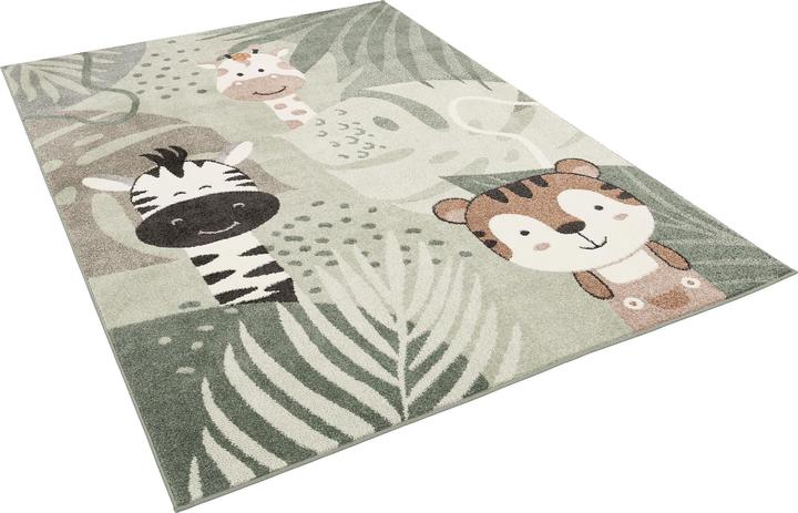 Pergamon Kinder Teppich Softstar Kids Safari Friends
