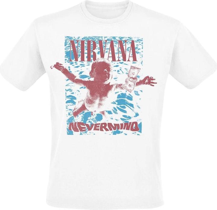 Actual product image Nirvana Nevermind Underwater TShirt (XXL)