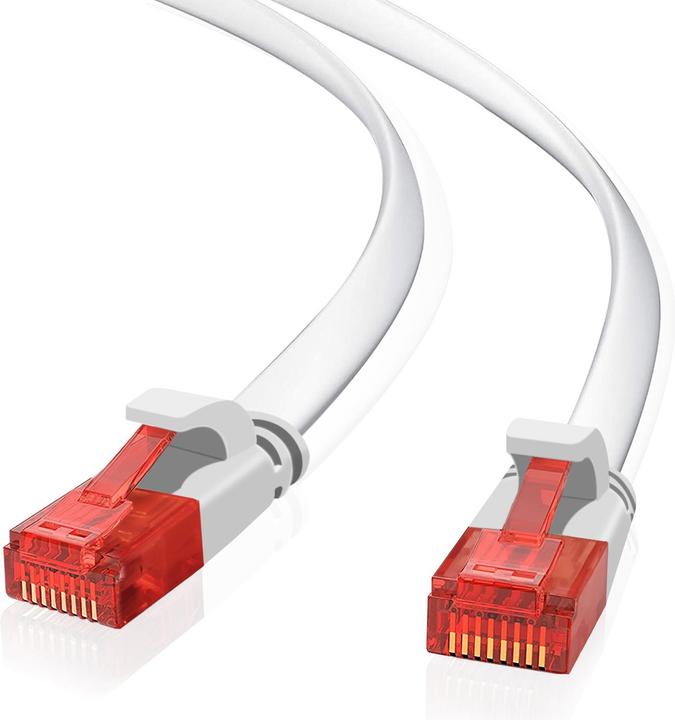 Helos Ultra Slim Patch Cable (U/UTP, CAT6, 20 m)