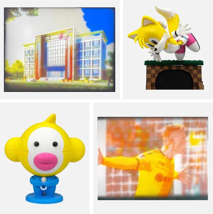 Actual product image eSUN PLA+ Gelb CMYK Filament Hueforge 1.75mm 1Kg (PLA+, 1.75 mm, 1000 g, Yellow)