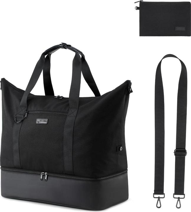 Produktbild Only-Bags.Store Travel Duffel Bags, wasserdichte Sporttasche Übernachtungstasche Handgepäck Tasche (45 l)