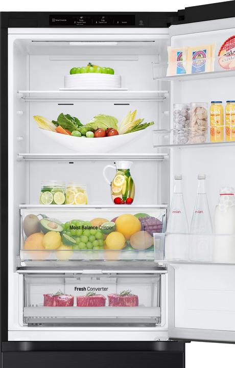 Actual product image LG GBV3100AEP (Schwarz, Wechselbar, Rechts (344 l)