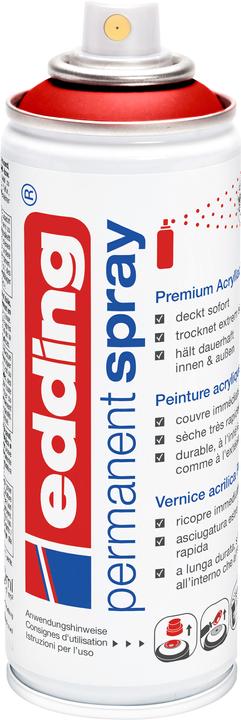 Actual product image Edding Acrylic varnish (Traffic red, 200 ml)