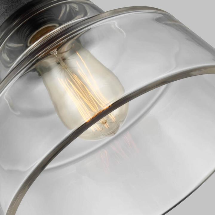 Produktbild Elstead Lighting Baskin Hängeleuchte E27 26cm Gealtertes Messing, Dunkles verwittertes Zink (E27)