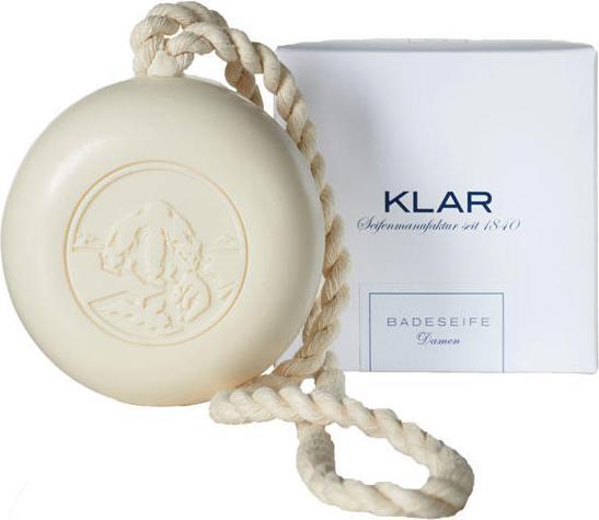 Image du produit Klar Savon de bain femme sur cordon (Savon dur)