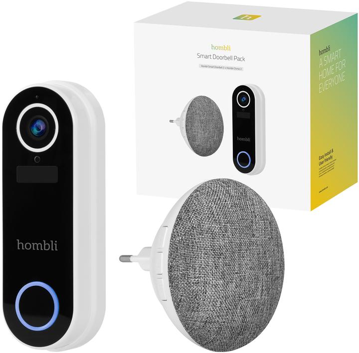 Image du produit Hombli Smart Doorbell 2 + Chime 2 (WiFi)
