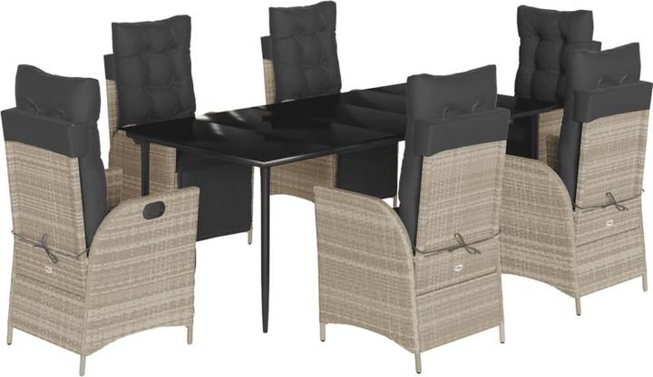 Produktbild vidaXL Garten Essgruppe (200 x 100 x 74 cm)