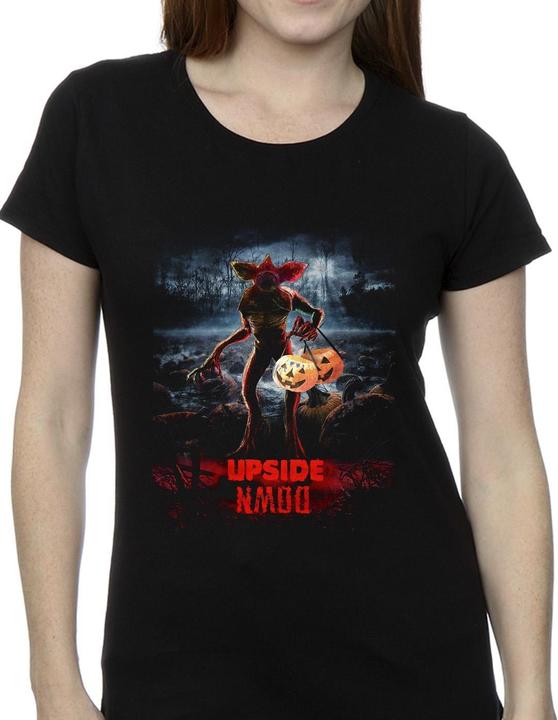 Produktbild Netflix Stranger Things Pumpkin Upside Down TShirt (M)