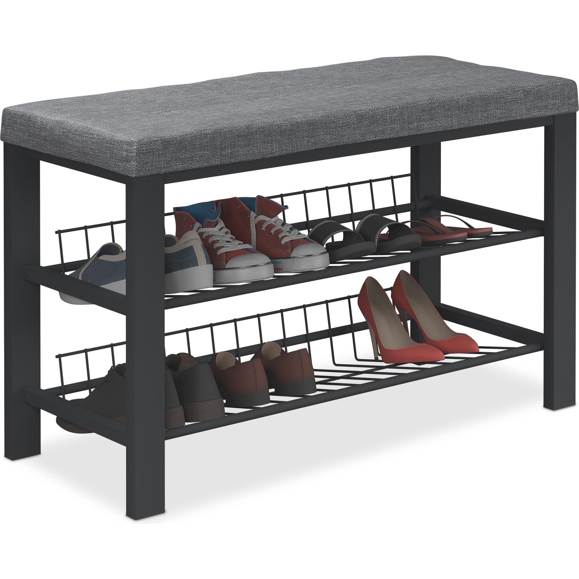 Relaxdays, Schuhschrank, Schuhbank