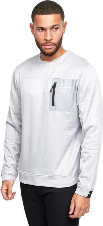 Actual product image Crosshatch Mens Catmoore Crew Neck Track Top (L)