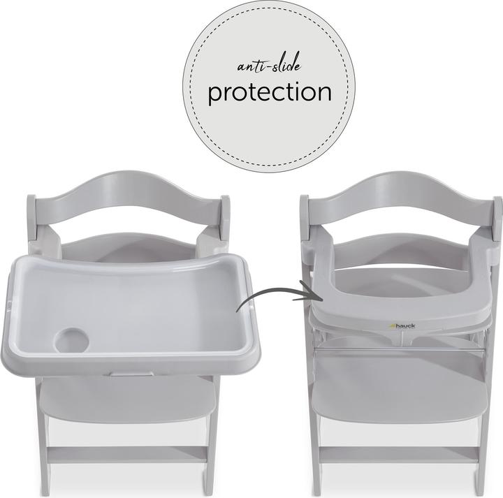 Produktbild Hauck Alpha Tray Grey