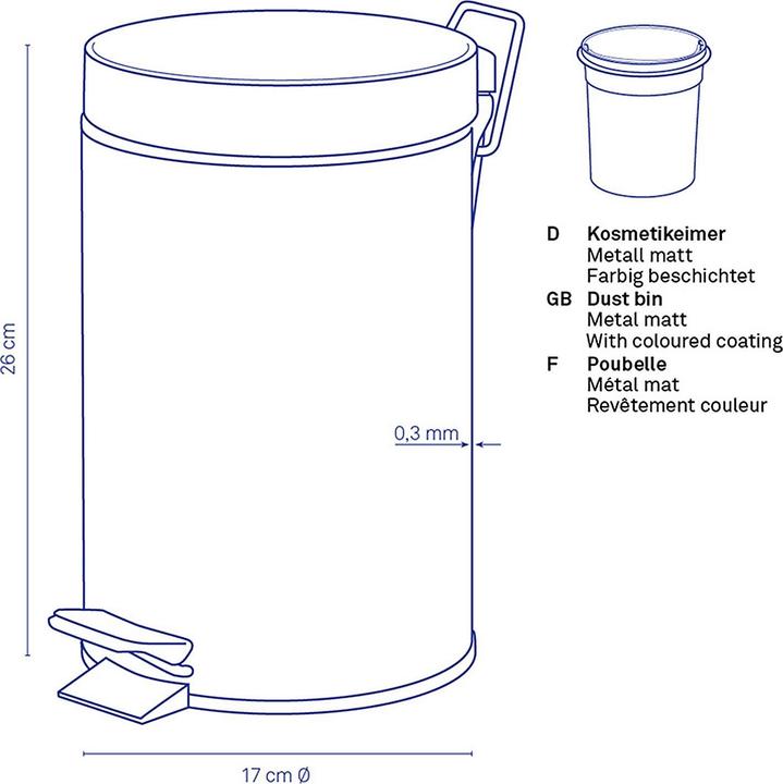 Actual product image Kela Monaco (3 l)