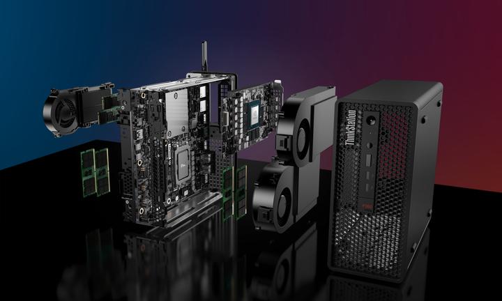 Image du produit Lenovo ThinkStation P360 Ultra (32 Go, 1000 Go, UHD Graphics 770)