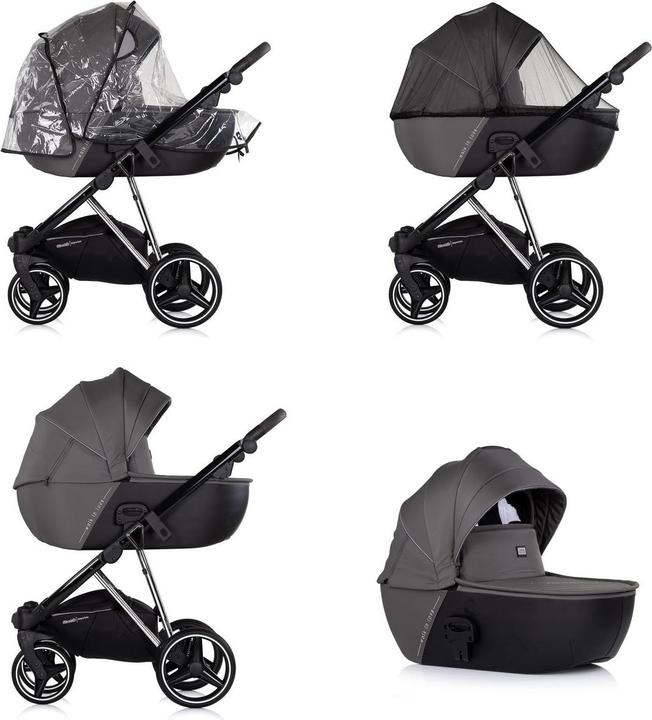Produktbild Chipolino Kombikinderwagen 3in1 Imperium (0 Monate - 4 Jahre)