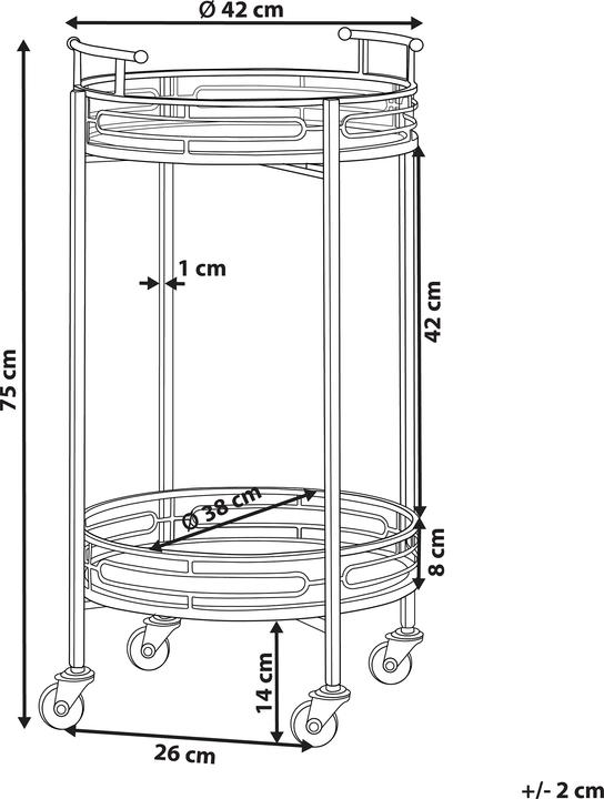 Actual product image Beliani Farley